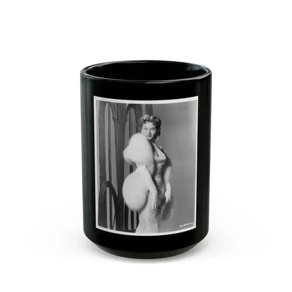 Ann Robinson #25 (Vintage Female Icon) Black Coffee Mug 15oz - Go Mug Yourself