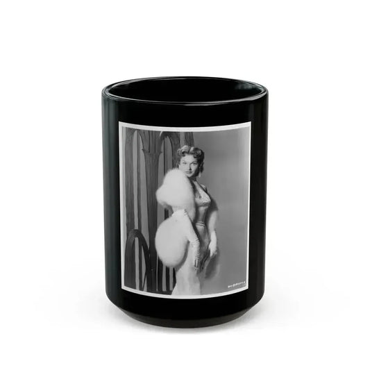Ann Robinson #25 (Vintage Female Icon) Black Coffee Mug 15oz - Go Mug Yourself