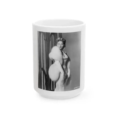 Ann Robinson #25 (Vintage Female Icon) White Coffee Mug 15oz - Go Mug Yourself