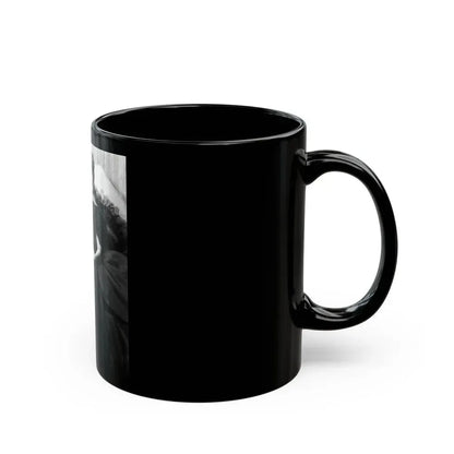 Ann Robinson #27 (Vintage Female Icon) Black Coffee Mug - Go Mug Yourself