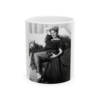 Ann Robinson #27 (Vintage Female Icon) White Coffee Mug 11oz - Go Mug Yourself