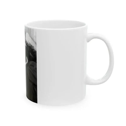 Ann Robinson #27 (Vintage Female Icon) White Coffee Mug - Go Mug Yourself