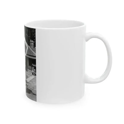 Ann Robinson #28 (Vintage Female Icon) White Coffee Mug - Go Mug Yourself