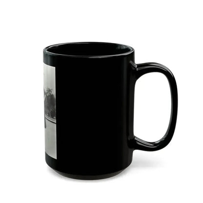 Ann Robinson #29 (Vintage Female Icon) Black Coffee Mug - Go Mug Yourself