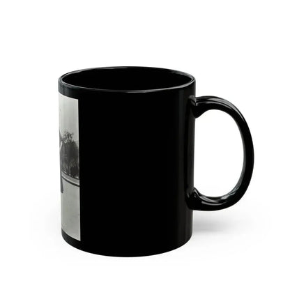 Ann Robinson #29 (Vintage Female Icon) Black Coffee Mug - Go Mug Yourself