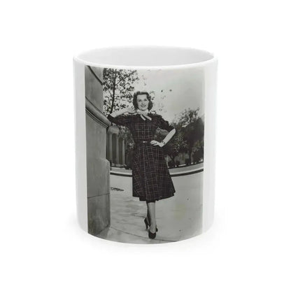 Ann Robinson #29 (Vintage Female Icon) White Coffee Mug 11oz - Go Mug Yourself