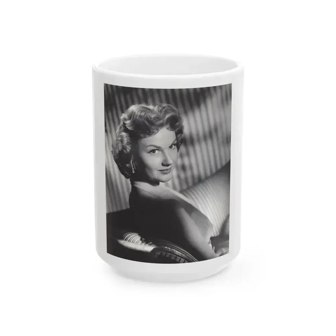 Ann Robinson #39 (Vintage Female Icon) White Coffee Mug 15oz - Go Mug Yourself