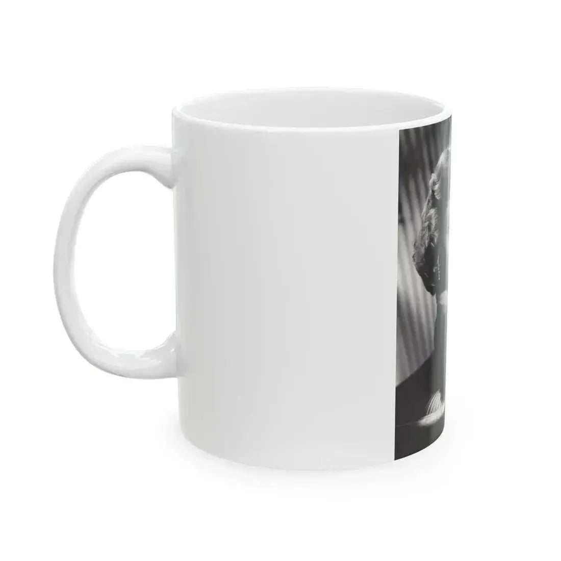Ann Robinson #39 (Vintage Female Icon) White Coffee Mug - Go Mug Yourself