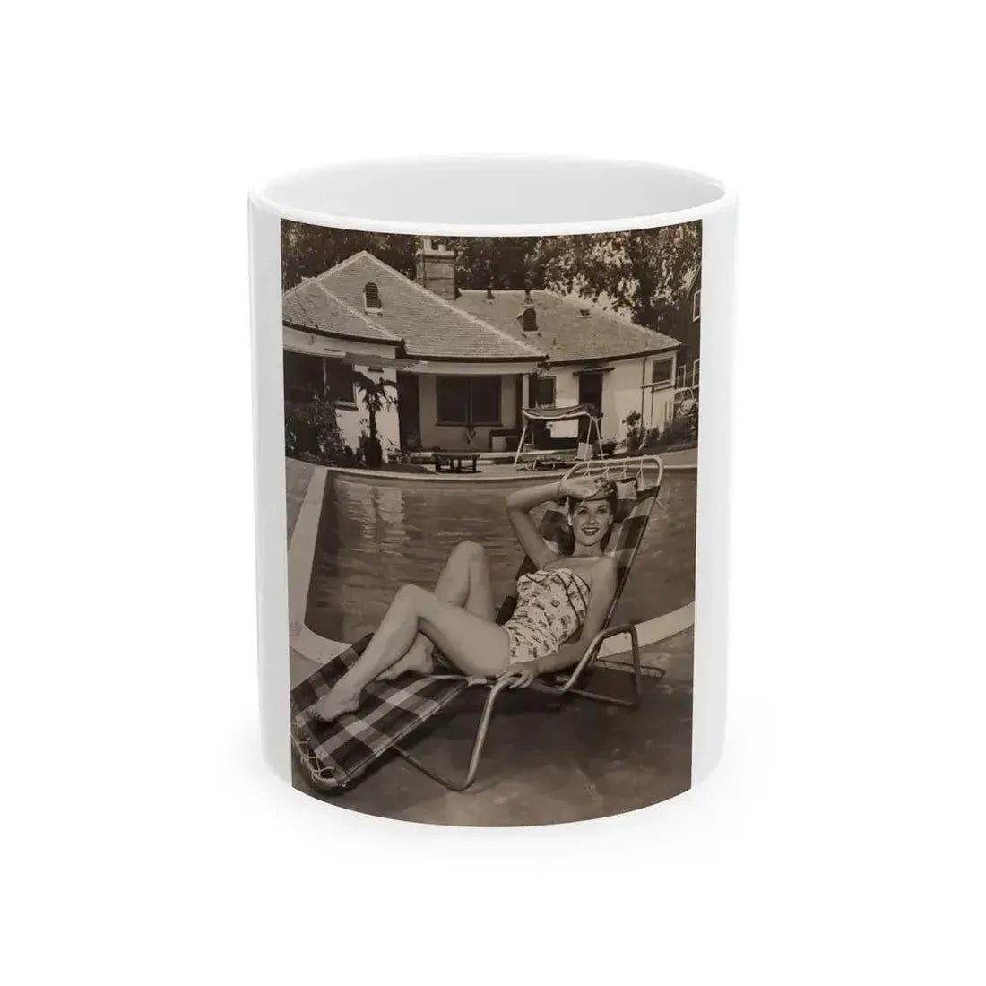 Ann Robinson #41 (Vintage Female Icon) White Coffee Mug 11oz - Go Mug Yourself