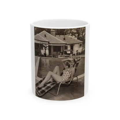 Ann Robinson #41 (Vintage Female Icon) White Coffee Mug 11oz - Go Mug Yourself