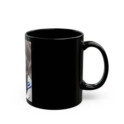Ann Robinson #42 - 4x6 B&W Signed Glamour Head & Shoulder Photo (Vintage Female Icon) Black Coffee Mug - Go Mug Yourself