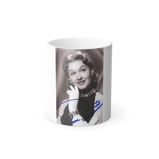 Ann Robinson #42 - 4x6 B&W Signed Glamour Head & Shoulder Photo (Vintage Female Icon) Color Changing Mug 11oz 11oz - Go Mug Yourself