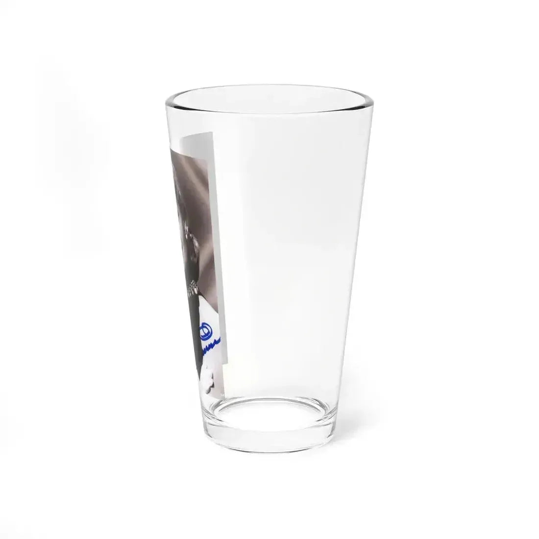 Ann Robinson #42 - 4x6 B&W Signed Glamour Head & Shoulder Photo (Vintage Female Icon) Pint Glass 16oz - Go Mug Yourself