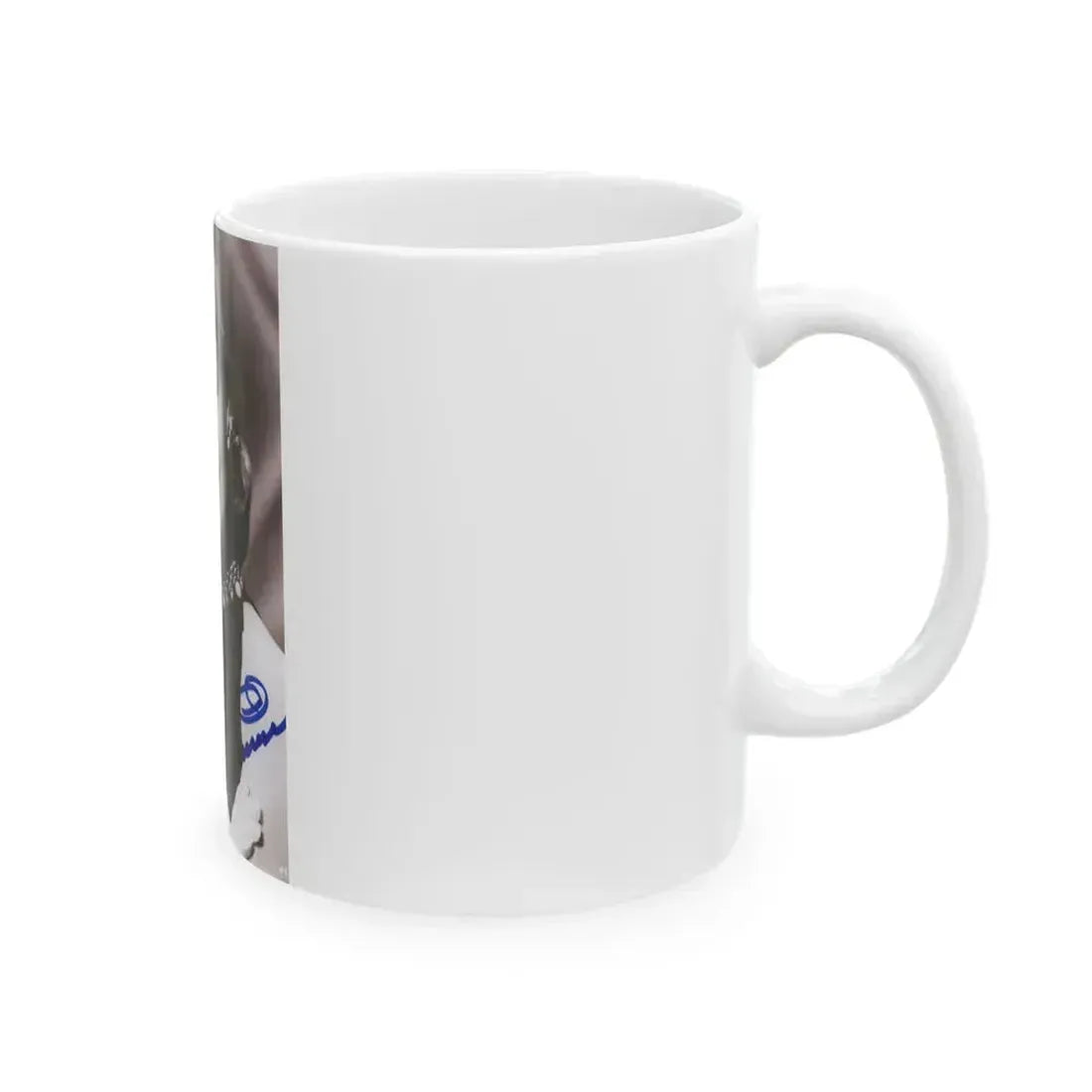 Ann Robinson #42 - 4x6 B&W Signed Glamour Head & Shoulder Photo (Vintage Female Icon) White Coffee Mug - Go Mug Yourself
