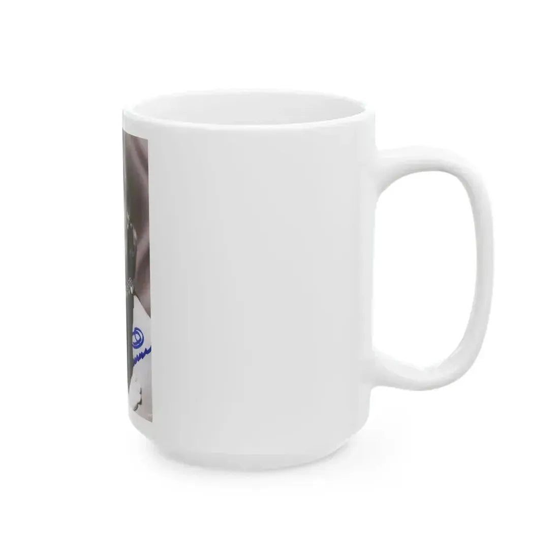 Ann Robinson #42 - 4x6 B&W Signed Glamour Head & Shoulder Photo (Vintage Female Icon) White Coffee Mug - Go Mug Yourself