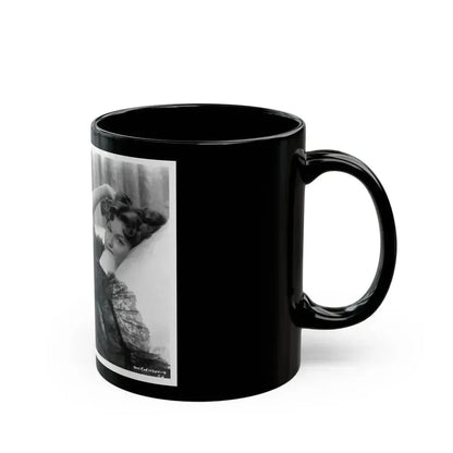 Ann Robinson #5 (Vintage Female Icon) Black Coffee Mug - Go Mug Yourself