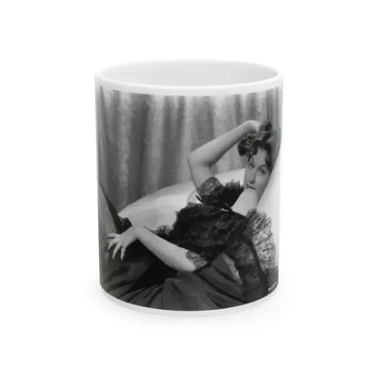 Ann Robinson #5 (Vintage Female Icon) White Coffee Mug 11oz - Go Mug Yourself