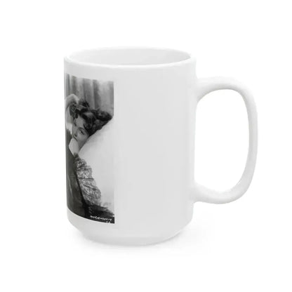 Ann Robinson #5 (Vintage Female Icon) White Coffee Mug - Go Mug Yourself