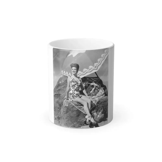 Ann Savage #13 (Vintage Female Icon) Color Changing Mug 11oz 11oz - Go Mug Yourself