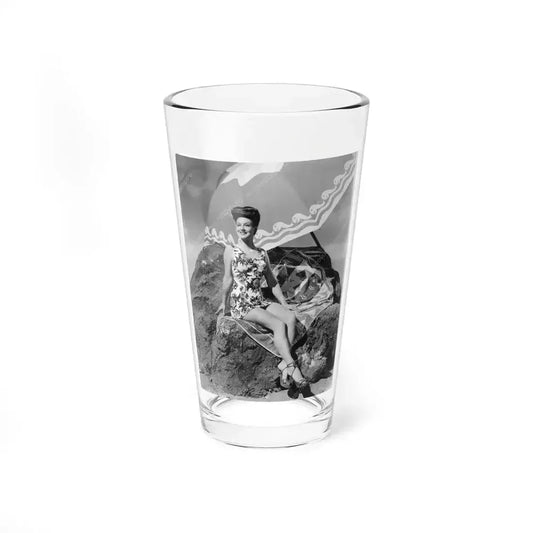 Ann Savage #13 (Vintage Female Icon) Pint Glass 16oz 16oz - Go Mug Yourself