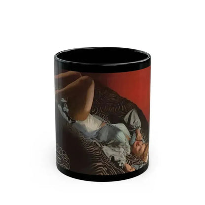 Ann Savage #17 (Vintage Female Icon) Black Coffee Mug 11oz - Go Mug Yourself