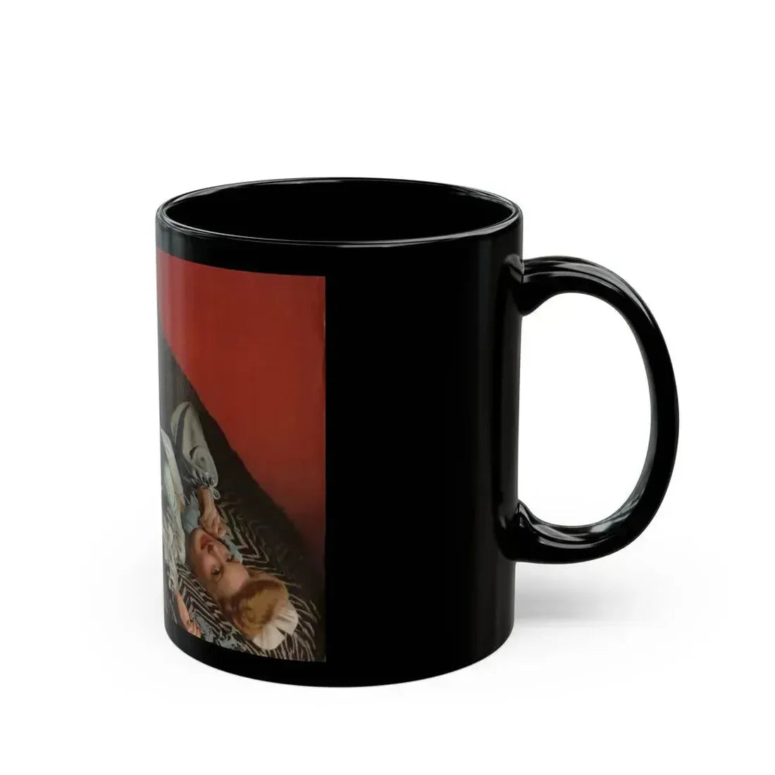 Ann Savage #17 (Vintage Female Icon) Black Coffee Mug - Go Mug Yourself