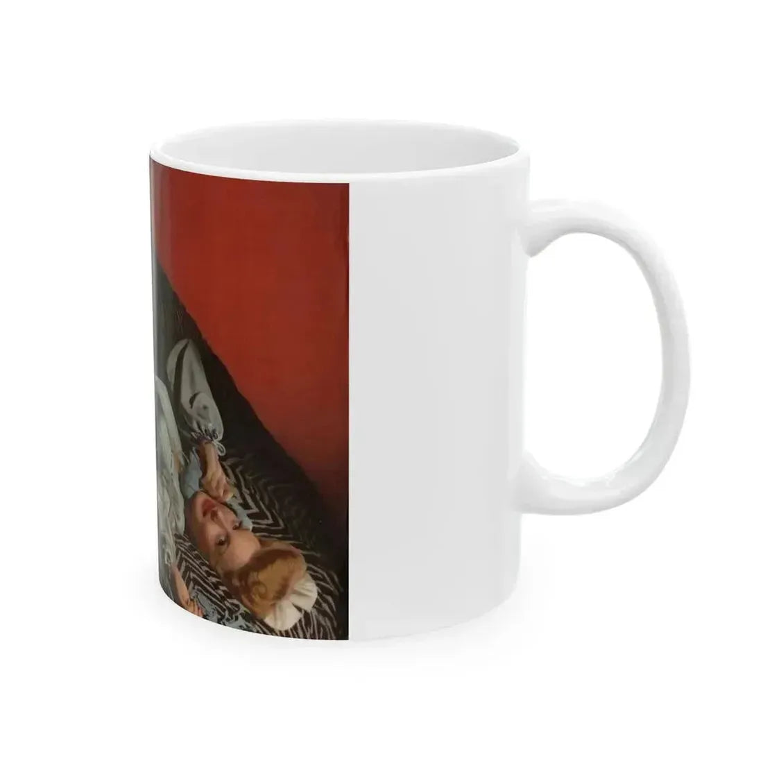 Ann Savage #17 (Vintage Female Icon) White Coffee Mug - Go Mug Yourself