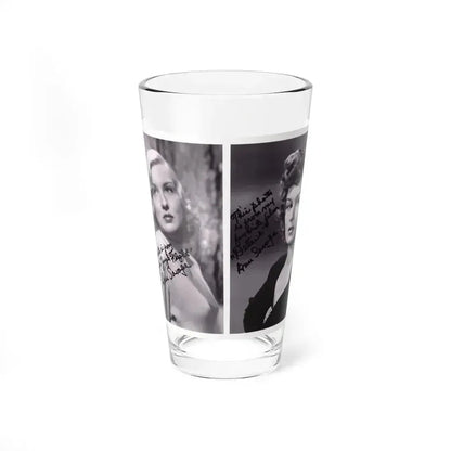 Ann Savage #30 (Vintage Female Icon) Pint Glass 16oz 16oz - Go Mug Yourself
