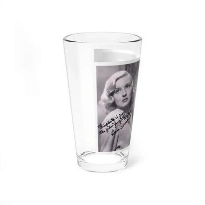Ann Savage #30 (Vintage Female Icon) Pint Glass 16oz - Go Mug Yourself