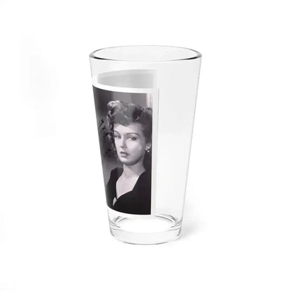 Ann Savage #30 (Vintage Female Icon) Pint Glass 16oz - Go Mug Yourself