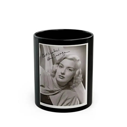 Ann Savage #34 (Vintage Female Icon) Black Coffee Mug 11oz - Go Mug Yourself