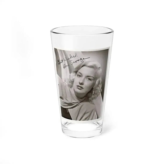 Ann Savage #34 (Vintage Female Icon) Pint Glass 16oz 16oz - Go Mug Yourself