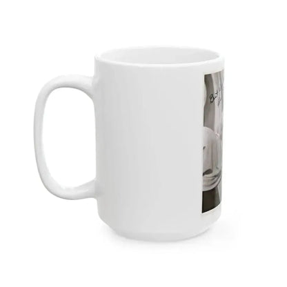 Ann Savage #34 (Vintage Female Icon) White Coffee Mug - Go Mug Yourself