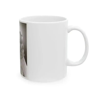 Ann Savage #34 (Vintage Female Icon) White Coffee Mug - Go Mug Yourself