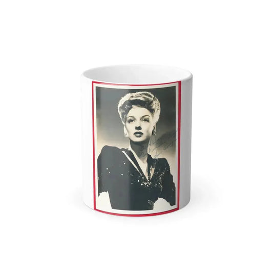 Ann Savage #35 (Vintage Female Icon) Color Changing Mug 11oz 11oz - Go Mug Yourself