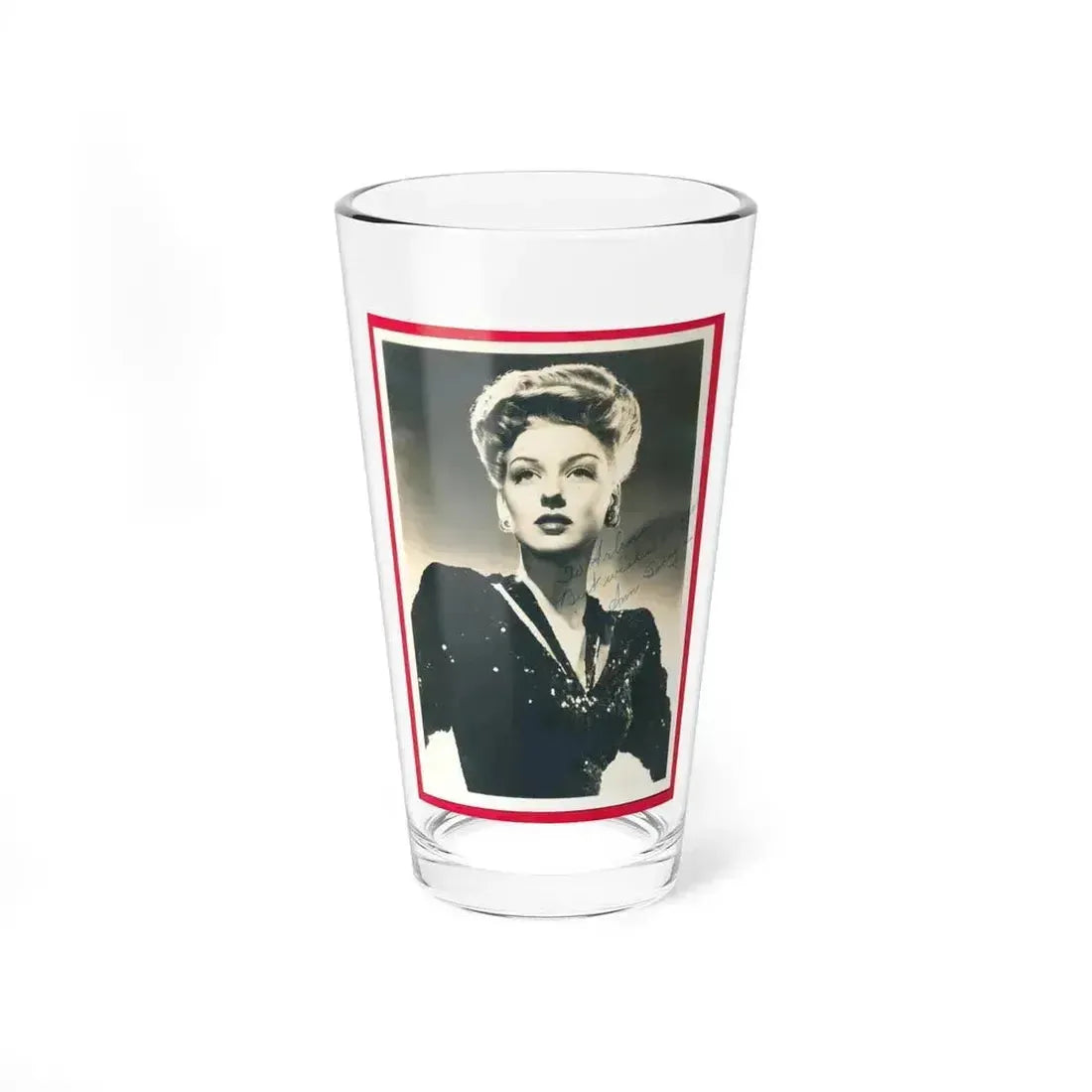 Ann Savage #35 (Vintage Female Icon) Pint Glass 16oz 16oz - Go Mug Yourself