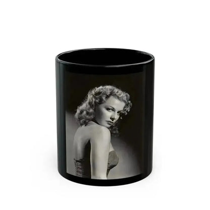 Ann Sheridan #141 (Vintage Female Icon) Black Coffee Mug 11oz - Go Mug Yourself
