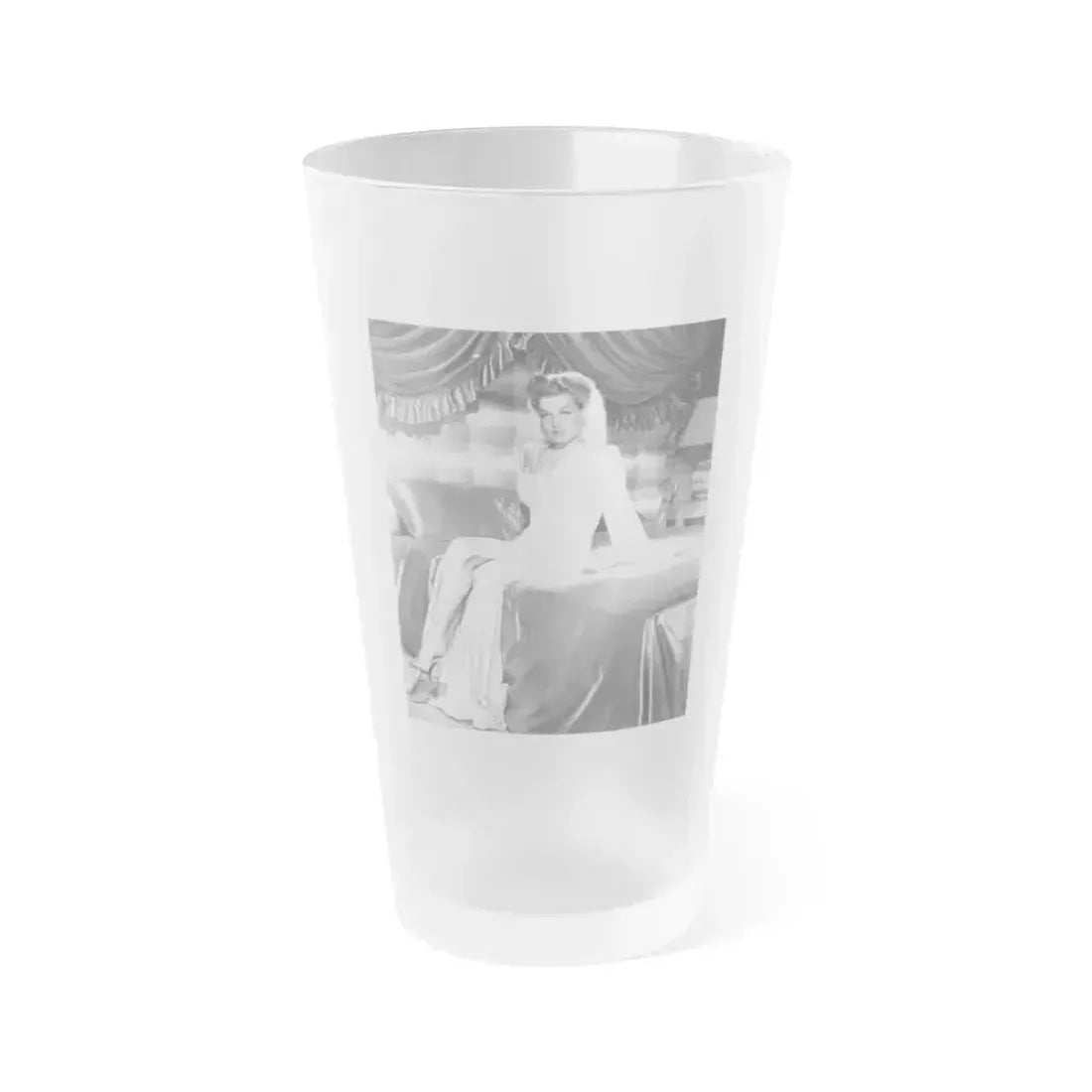 Ann Sheridan #172 (Vintage Female Icon) Frosted Pint Glass 16oz 16oz Frosted - Go Mug Yourself