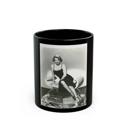 Ann Sheridan #177 (Vintage Female Icon) Black Coffee Mug 11oz - Go Mug Yourself