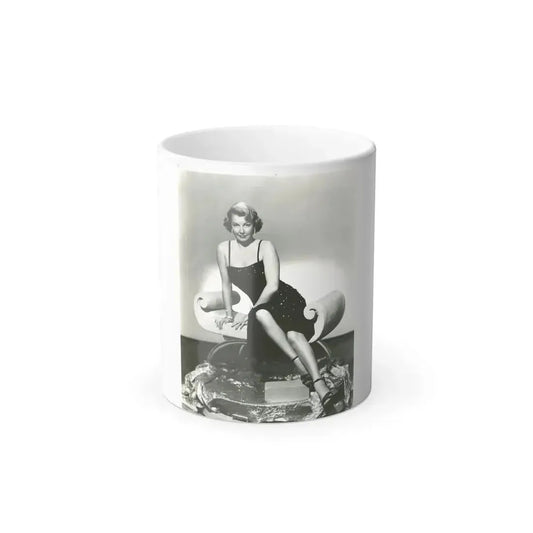 Ann Sheridan #177 (Vintage Female Icon) Color Changing Mug 11oz 11oz - Go Mug Yourself