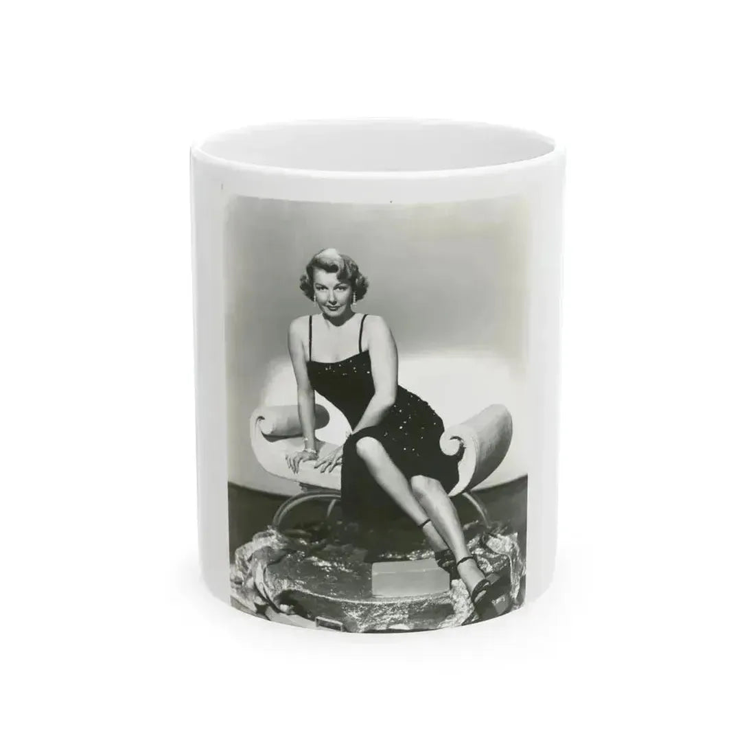 Ann Sheridan #177 (Vintage Female Icon) White Coffee Mug 11oz - Go Mug Yourself