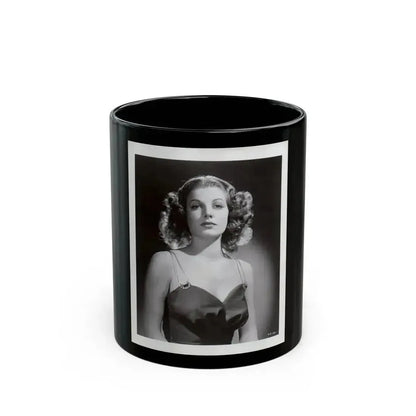 Ann Sheridan #183 (Vintage Female Icon) Black Coffee Mug 11oz - Go Mug Yourself