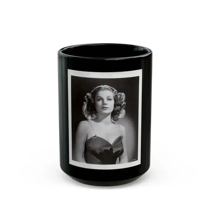Ann Sheridan #183 (Vintage Female Icon) Black Coffee Mug 15oz - Go Mug Yourself