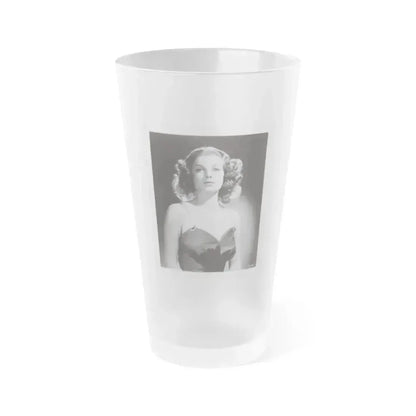 Ann Sheridan #183 (Vintage Female Icon) Frosted Pint Glass 16oz 16oz Frosted - Go Mug Yourself