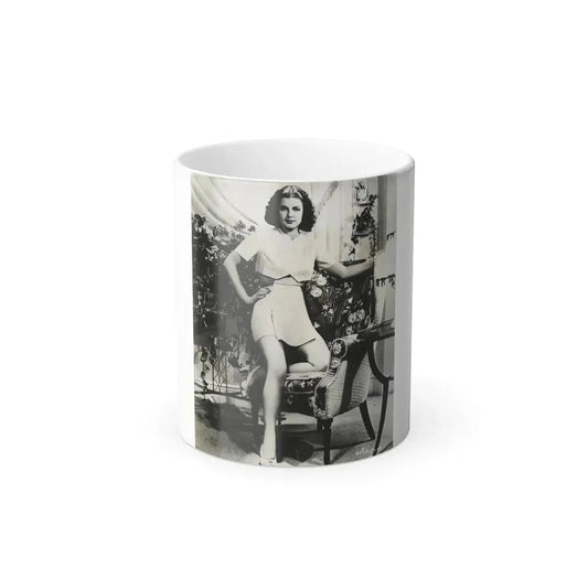 Ann Sheridan #189 (Vintage Female Icon) Color Changing Mug 11oz 11oz - Go Mug Yourself