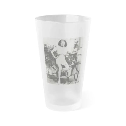 Ann Sheridan #189 (Vintage Female Icon) Frosted Pint Glass 16oz 16oz Frosted - Go Mug Yourself