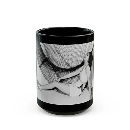 Ann Sheridan #191 (Vintage Female Icon) Black Coffee Mug 15oz - Go Mug Yourself