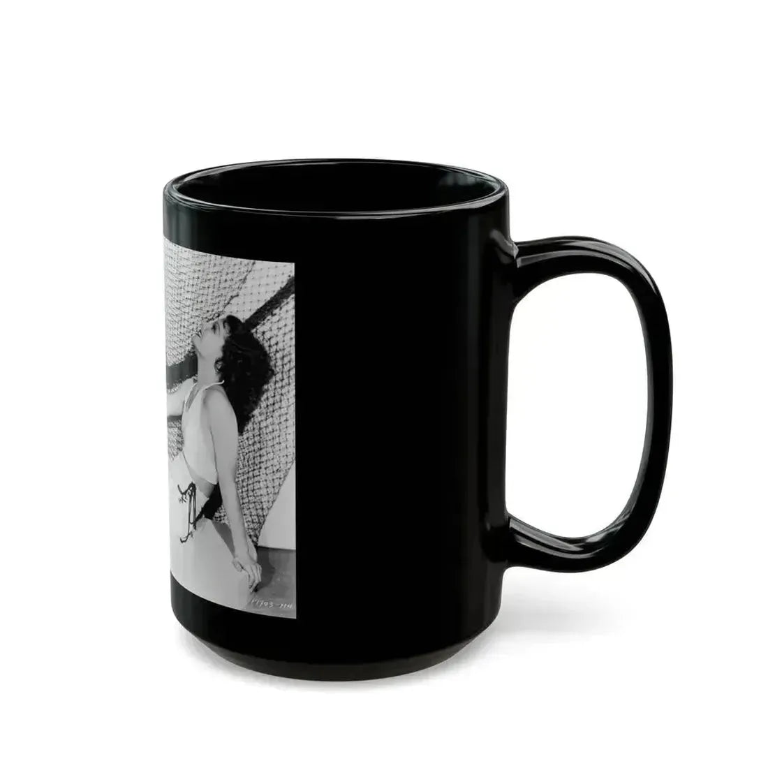 Ann Sheridan #191 (Vintage Female Icon) Black Coffee Mug - Go Mug Yourself