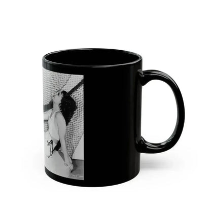 Ann Sheridan #191 (Vintage Female Icon) Black Coffee Mug - Go Mug Yourself