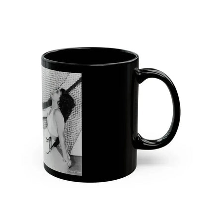 Ann Sheridan #191 (Vintage Female Icon) Black Coffee Mug - Go Mug Yourself